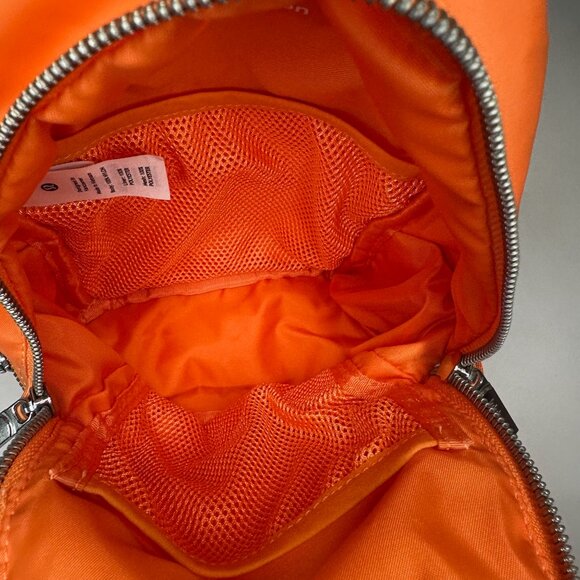 Lululemon City Adventurer Backpack Micro 3L in Orange Frappe - Picture 11 of 15